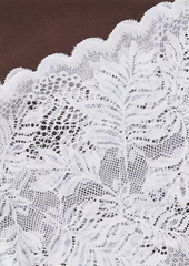 Hollow Out Lace Splicing Panties