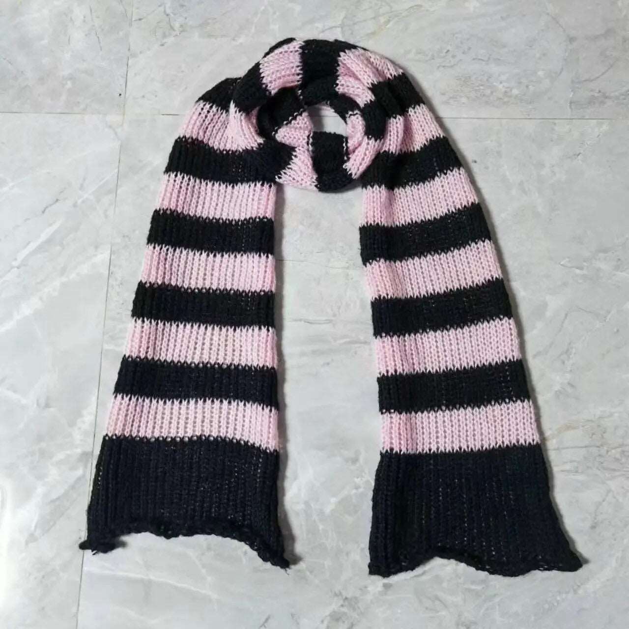 Emo Striped Scarf