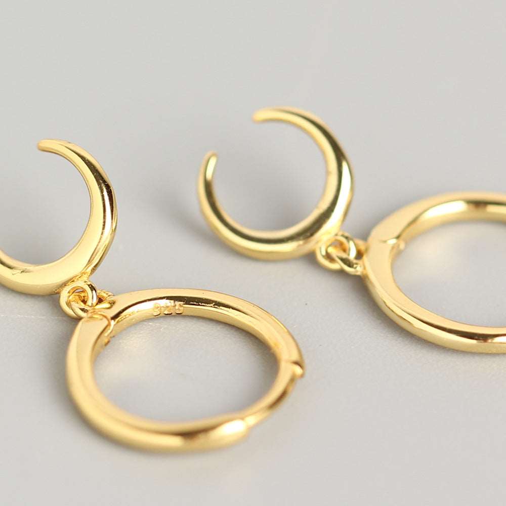 Crescent Moon Earrings