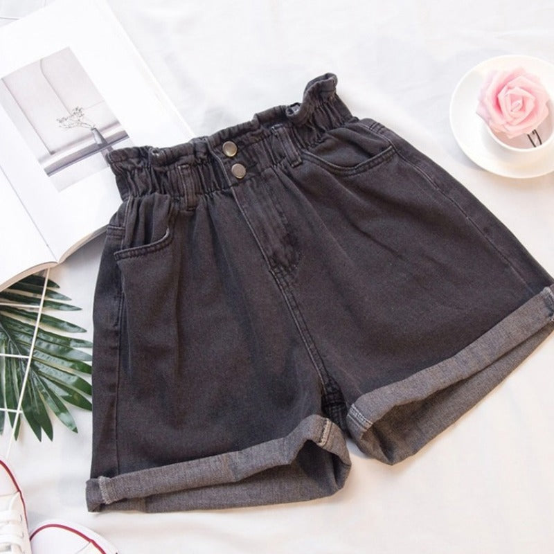 High Elastic Waist Shorts