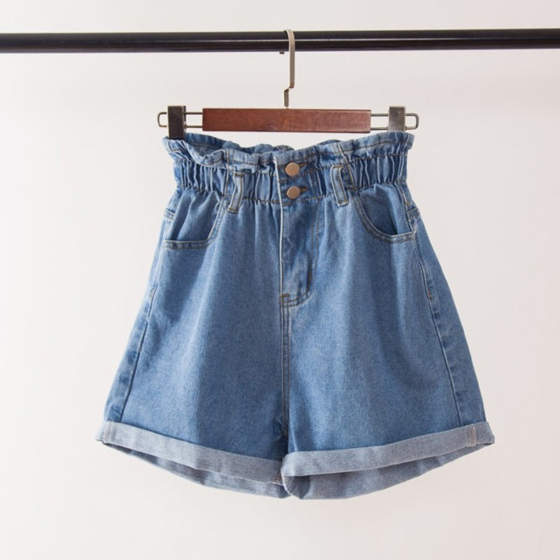 High Elastic Waist Shorts