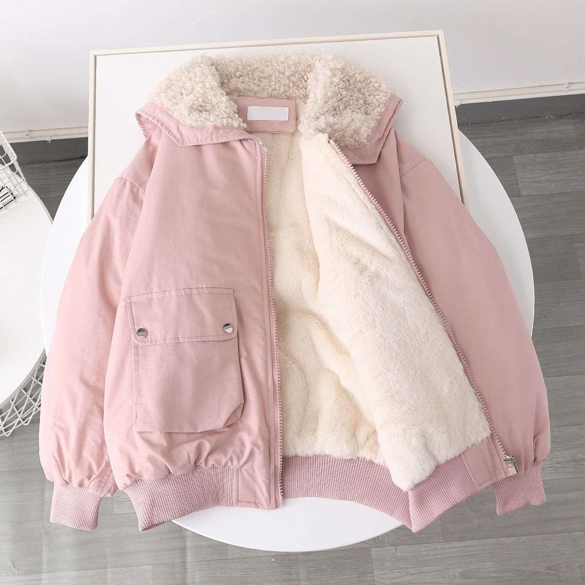 Cozy Plush-Lined Jacket