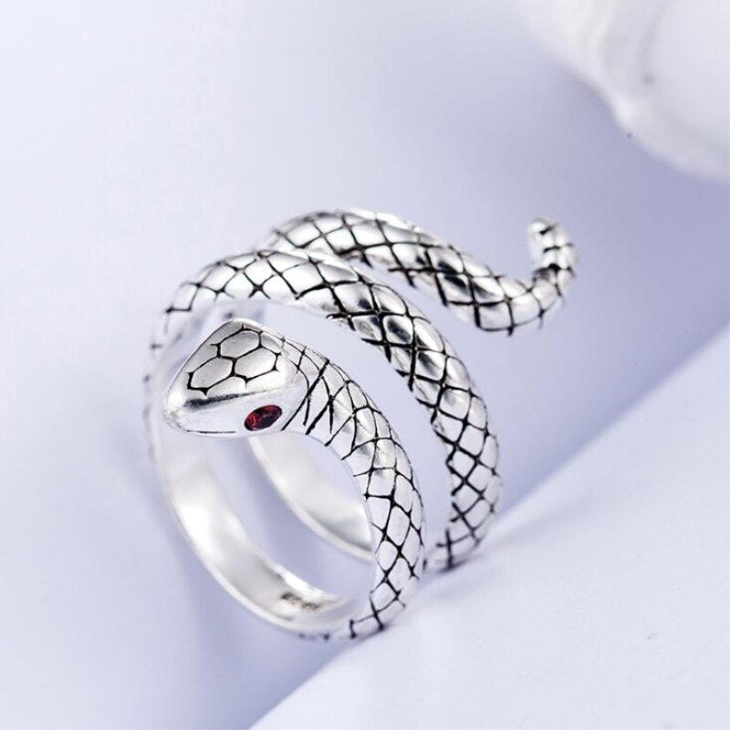 Winding Snake Ring