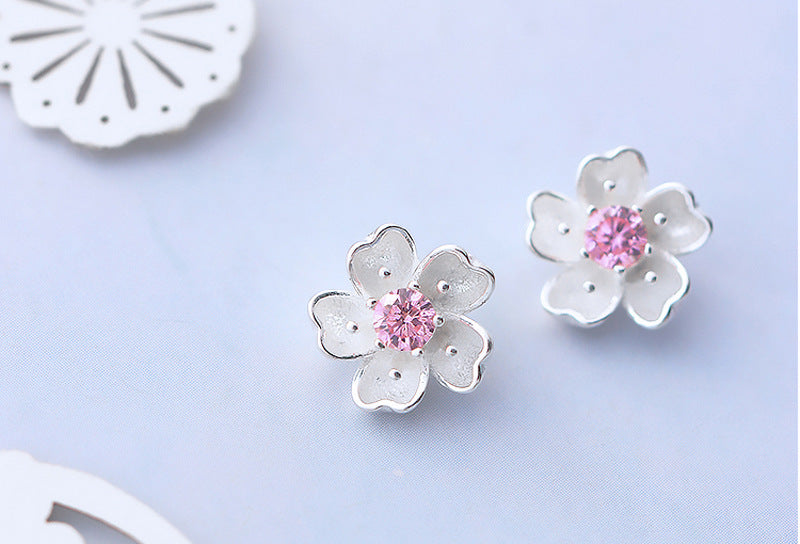 Cute Cherry Blossom Earrings