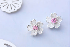 Cute Cherry Blossom Earrings