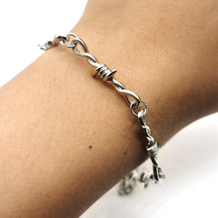 Punk Barbwire Bracelet