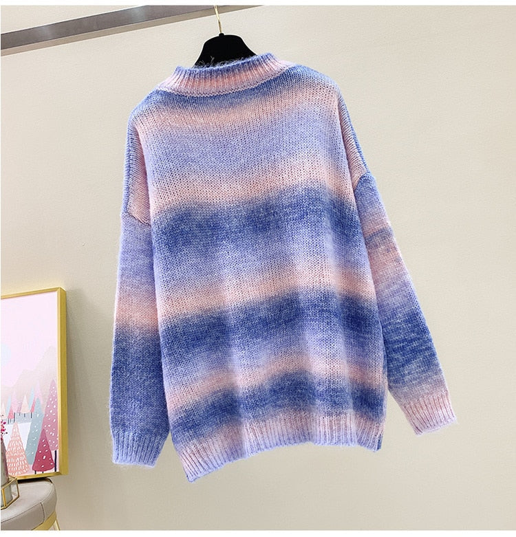 Pullover Rainbow Sweater