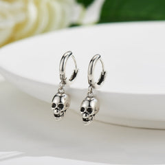 Skull Drop Earrings