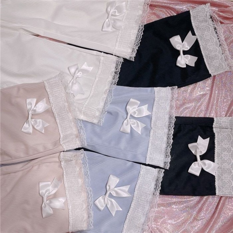 Kawaii Corduroy Bow Pants