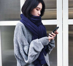 Cozy Solid Color Scarf