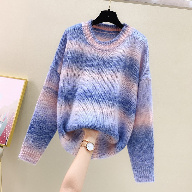 Pullover Rainbow Sweater