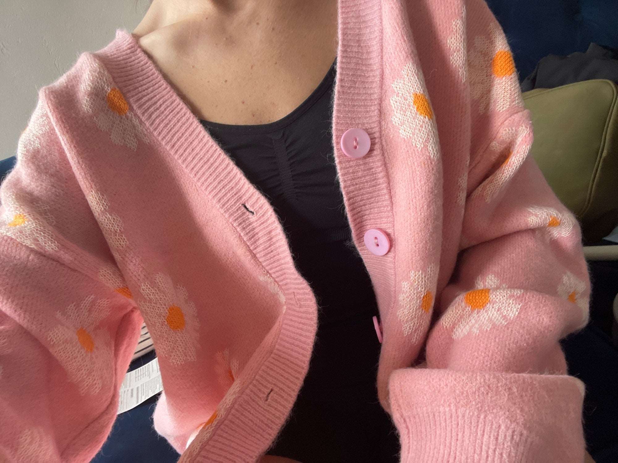 Daisy V-Neck Cardigan