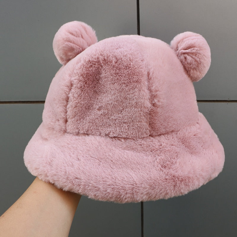 Cozy Bear Bucket Hat