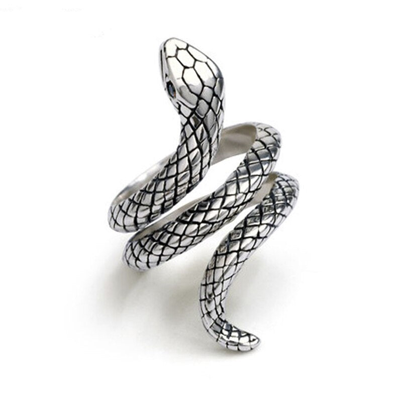 Winding Snake Ring