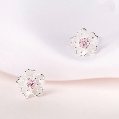 Cute Cherry Blossom Earrings