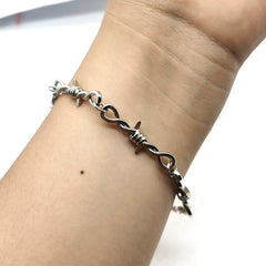 Punk Barbwire Bracelet