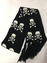 Fringe Skull Scarf