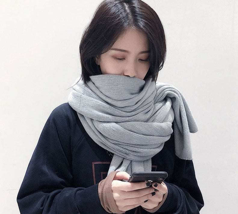 Cozy Solid Color Scarf