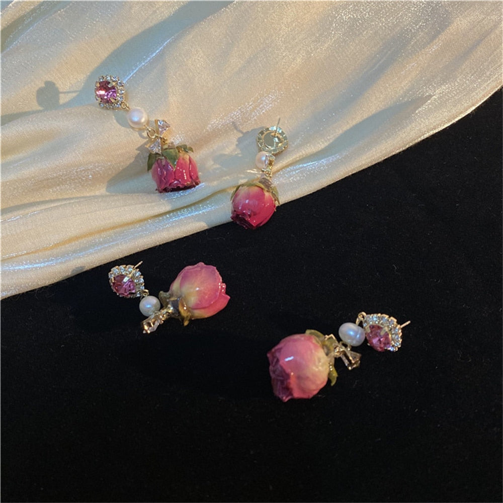 Eternal Rose Earrings