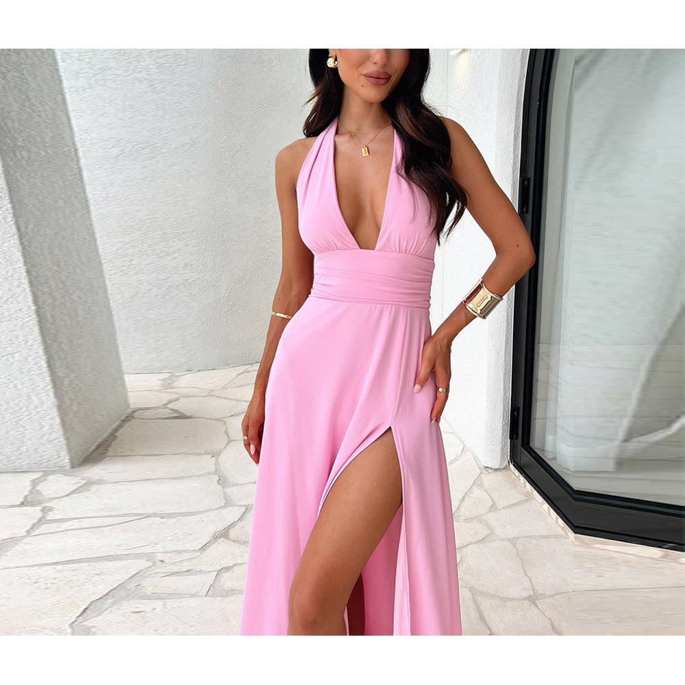 Robe longue Elenor - Vin