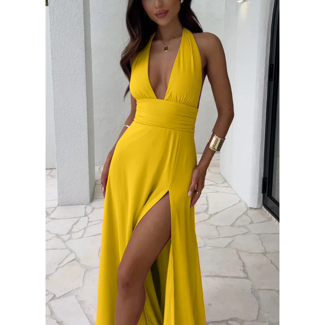 Robe longue Elenor - Vin