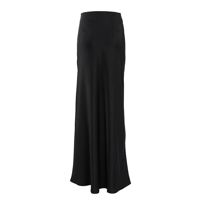 Women Satin Half Slip skirt Cool Comfort Skirt