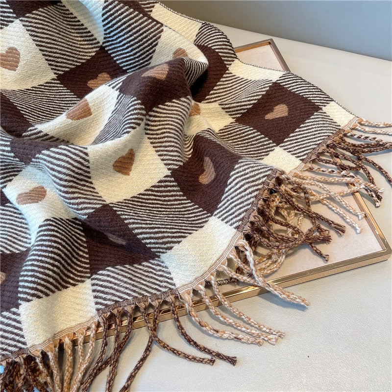 Pretty Love Gingham Scarf