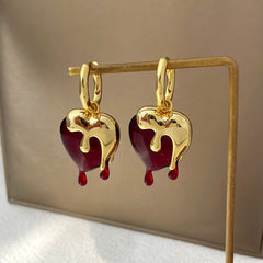 Bleeding Heart Earrings