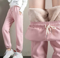 Fleece-Lined Sweatpants