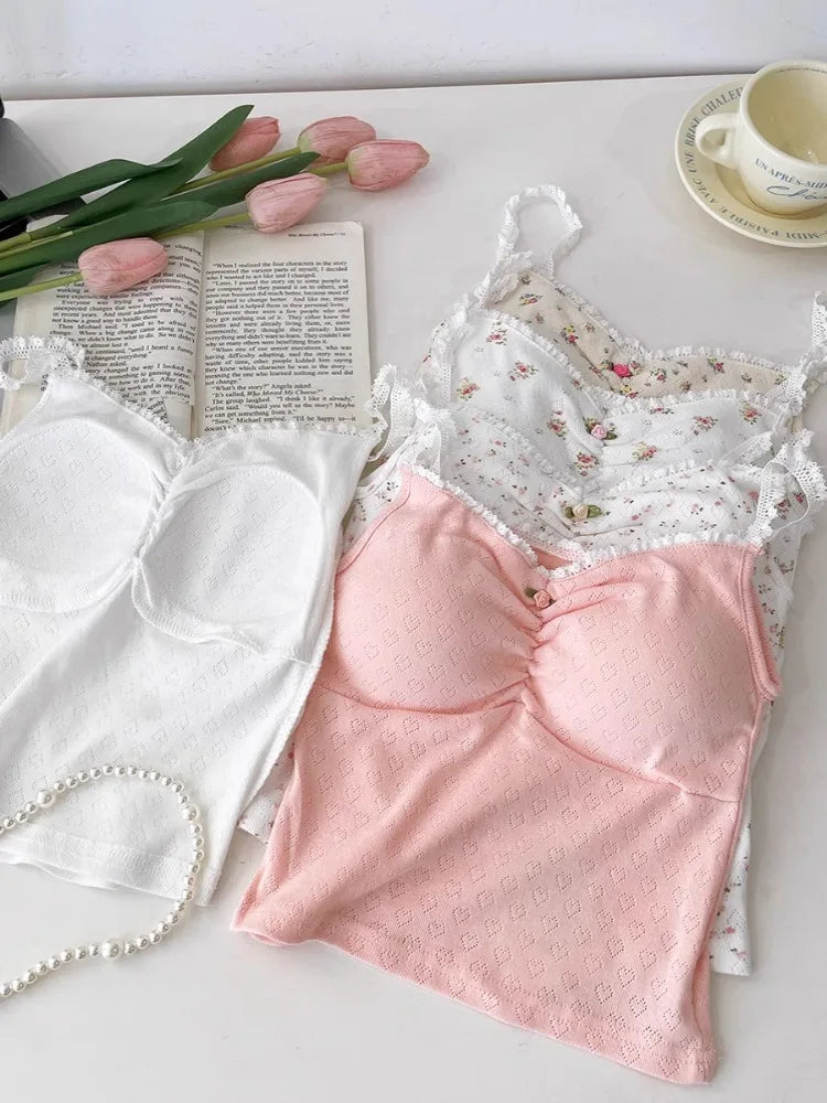 Sweet Flower Crop Top