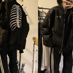 Skeletal Bomber Jacket