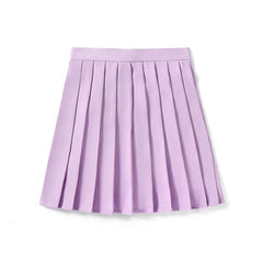 Candy Color Pleated Skirt