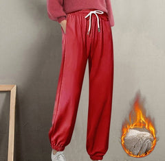 Fleece-Lined Sweatpants