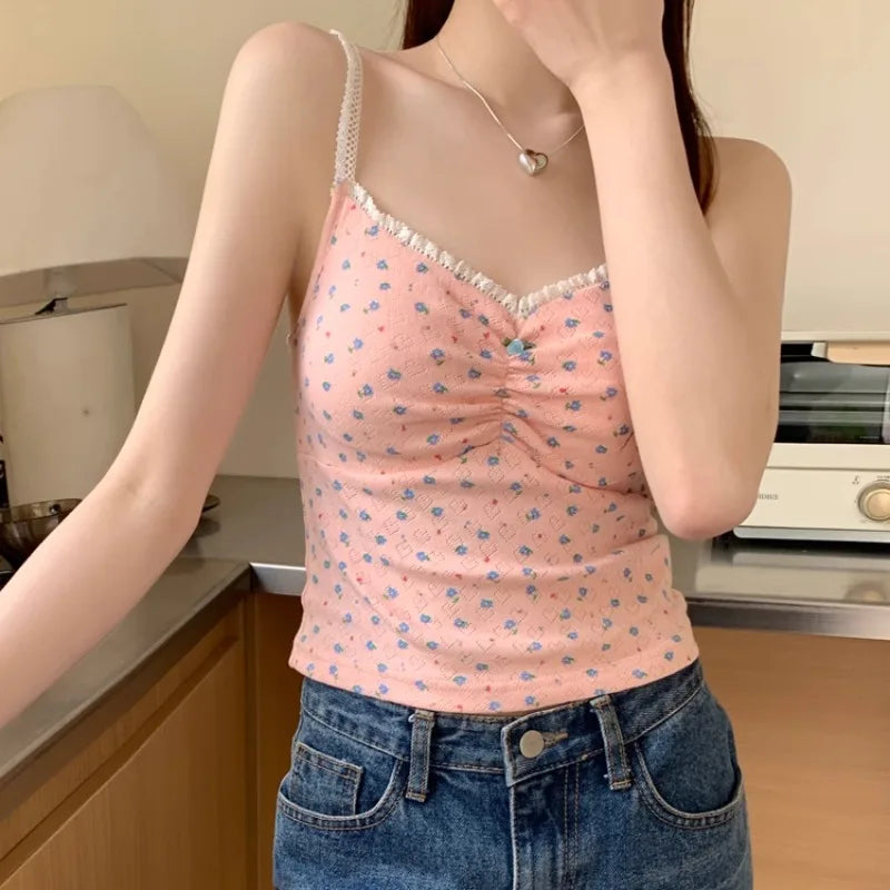 Sweet Flower Crop Top