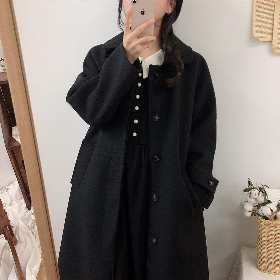 Long Thickened Lined Coat