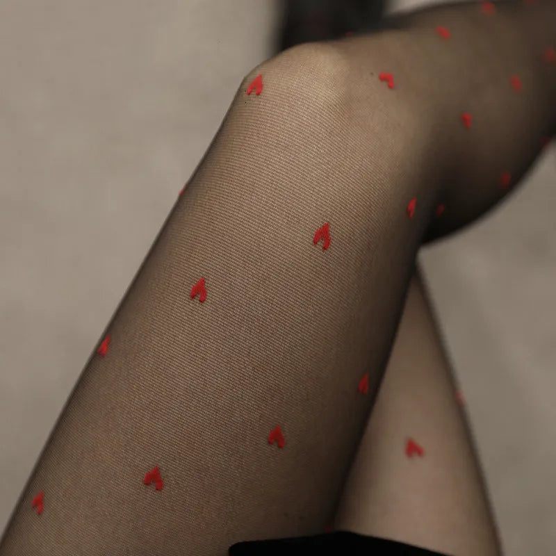 Red Heart Tights