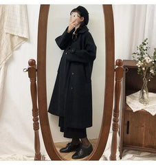 Long Thickened Lined Coat