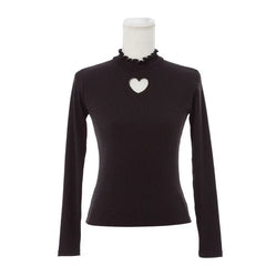 Open Heart Long Sleeve Top