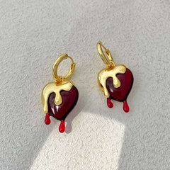 Bleeding Heart Earrings