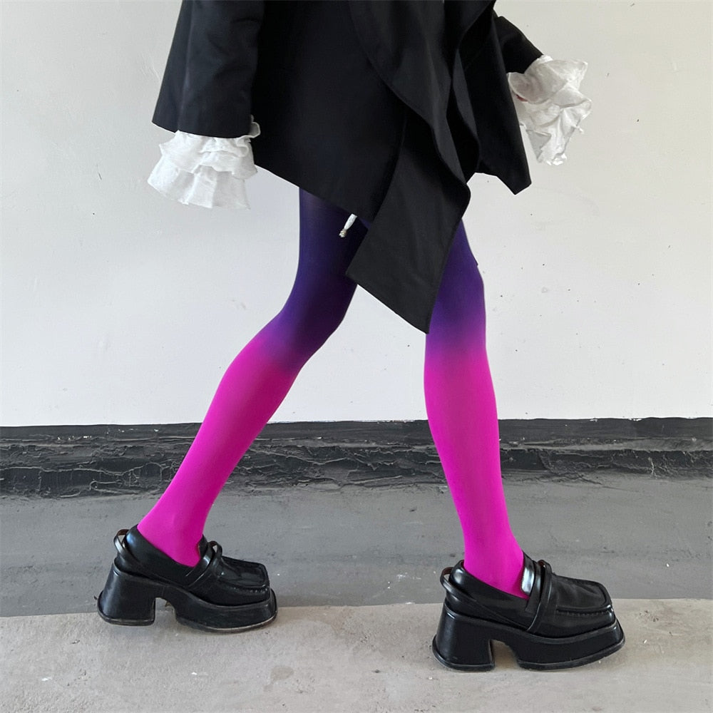 Gradient Colored Tights