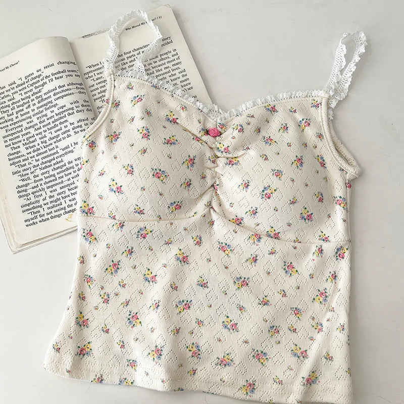 Sweet Flower Crop Top