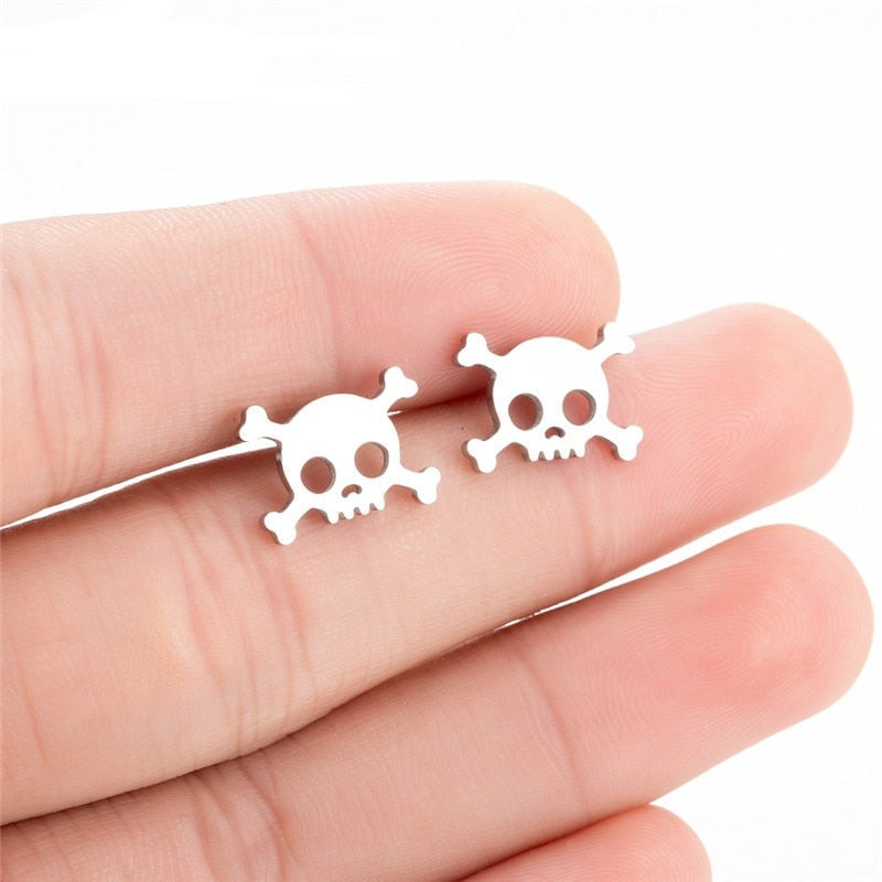 Dark Cutie Stud Earrings