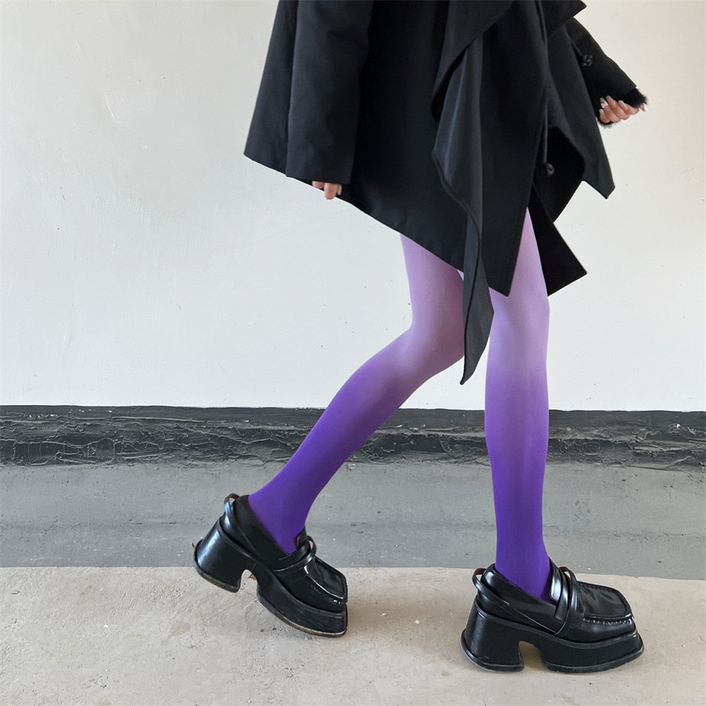 Gradient Colored Tights