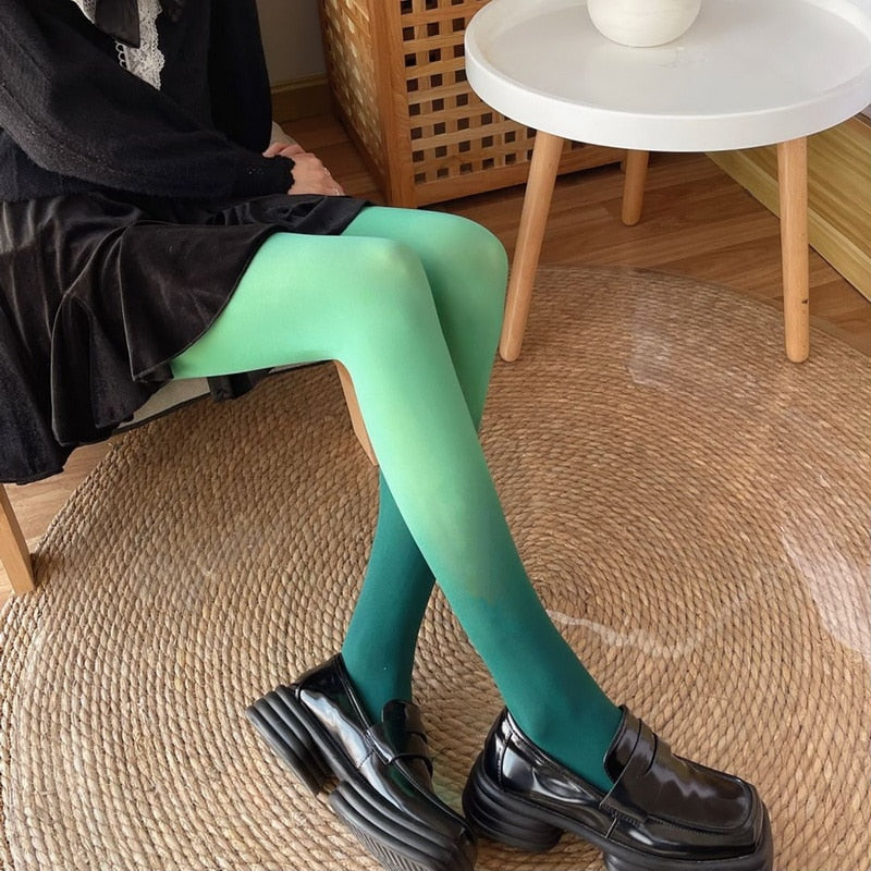 Gradient Colored Tights