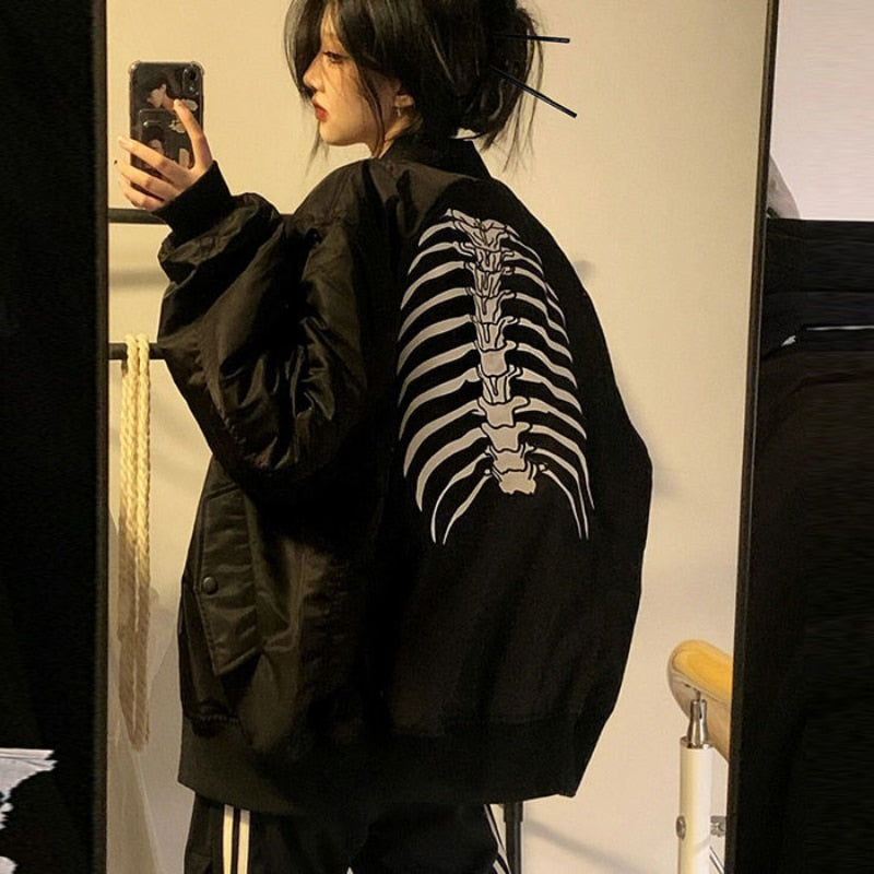 Skeletal Bomber Jacket