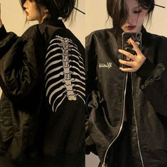 Skeletal Bomber Jacket