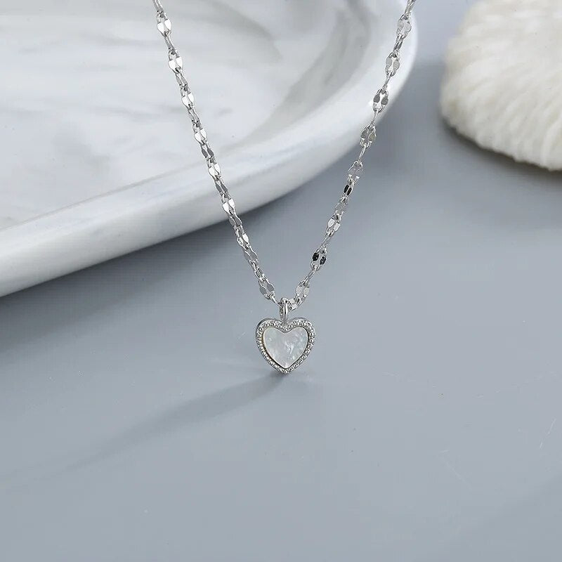 Silver Heart Necklace