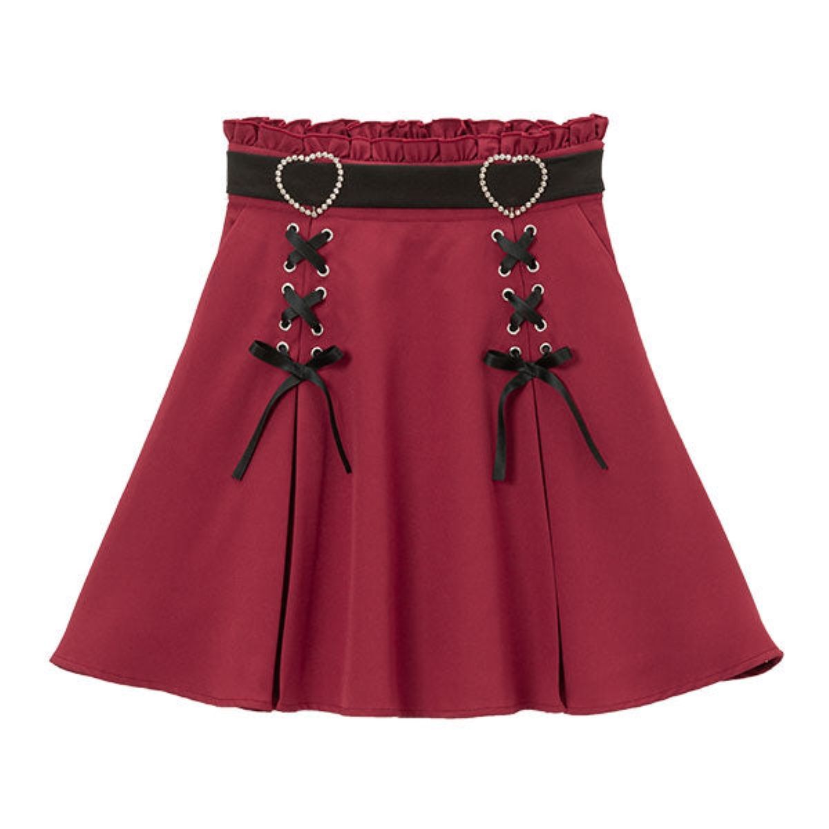 Gothic Girly Heart Skirt