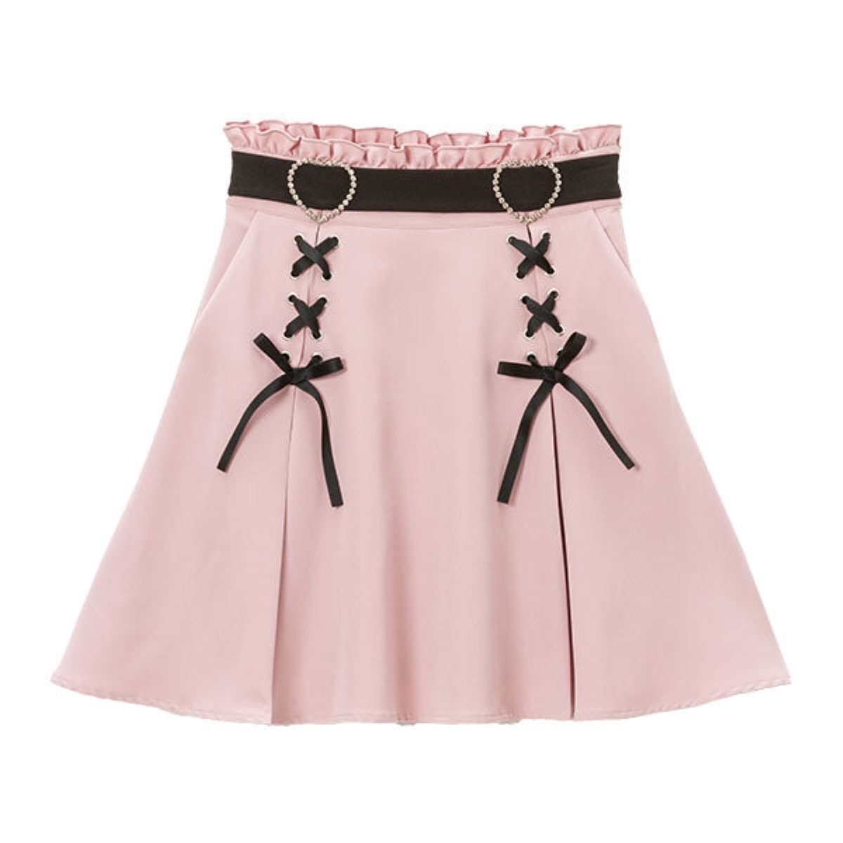 Gothic Girly Heart Skirt