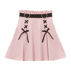 Gothic Girly Heart Skirt